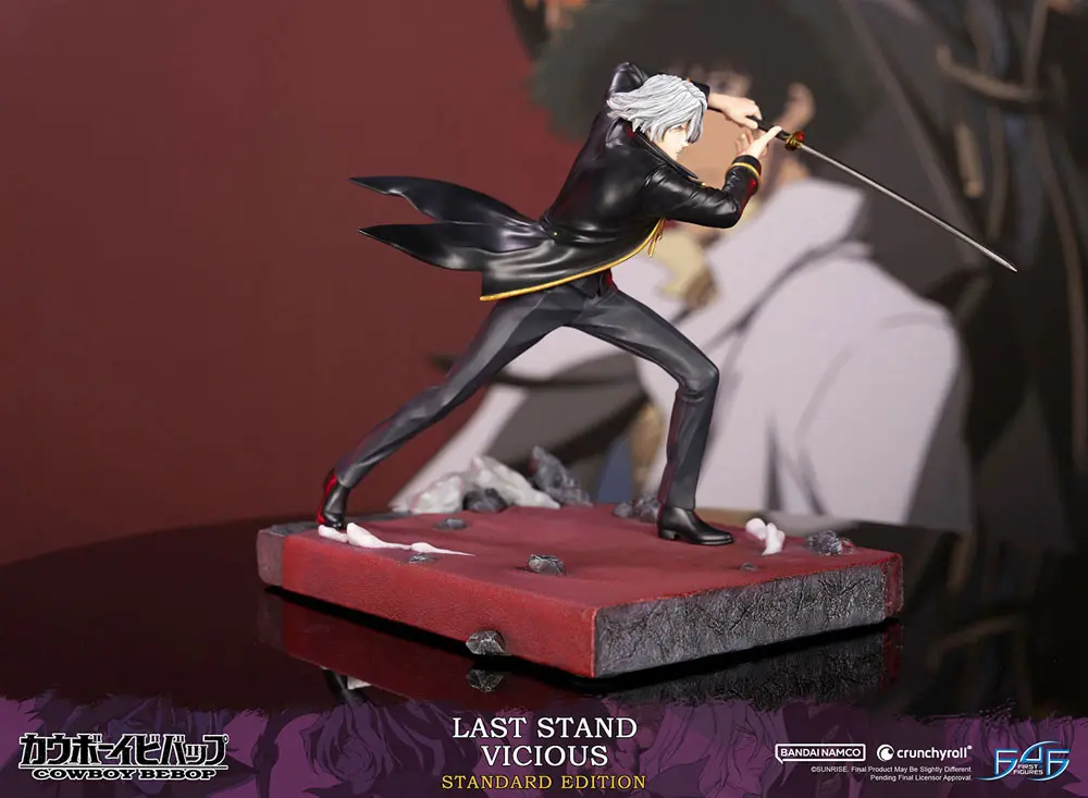 Cowboy Bebop Last Stand Vicious szobor figura 28 cm termékfotó