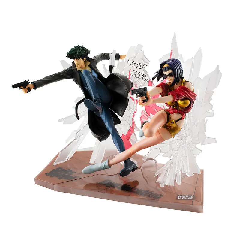 Cowboy Bebop Spike and Faye figura csomag 22cm termékfotó