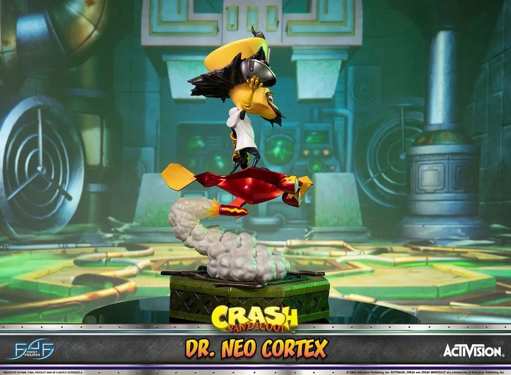 Crash Bandicoot 3 Dr. Neo Cortex szobor figura 55 cm termékfotó