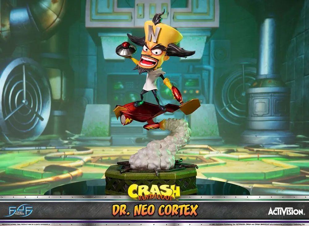 Crash Bandicoot 3 Dr. Neo Cortex szobor figura 55 cm termékfotó