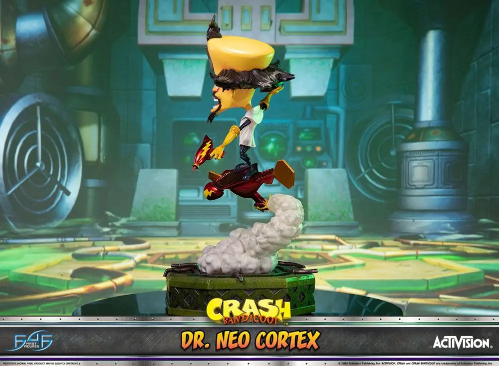 Crash Bandicoot 3 Dr. Neo Cortex szobor figura 55 cm termékfotó