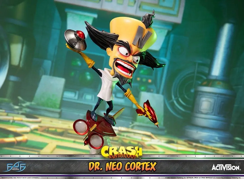 Crash Bandicoot 3 Dr. Neo Cortex szobor figura 55 cm termékfotó