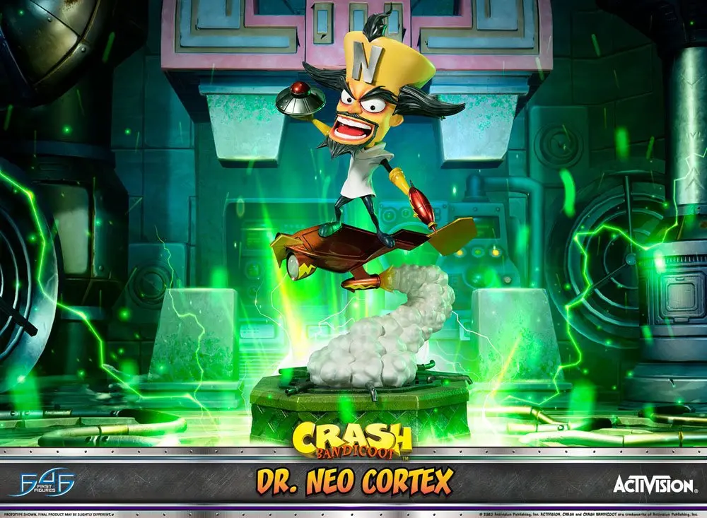 Crash Bandicoot 3 Dr. Neo Cortex szobor figura 55 cm termékfotó