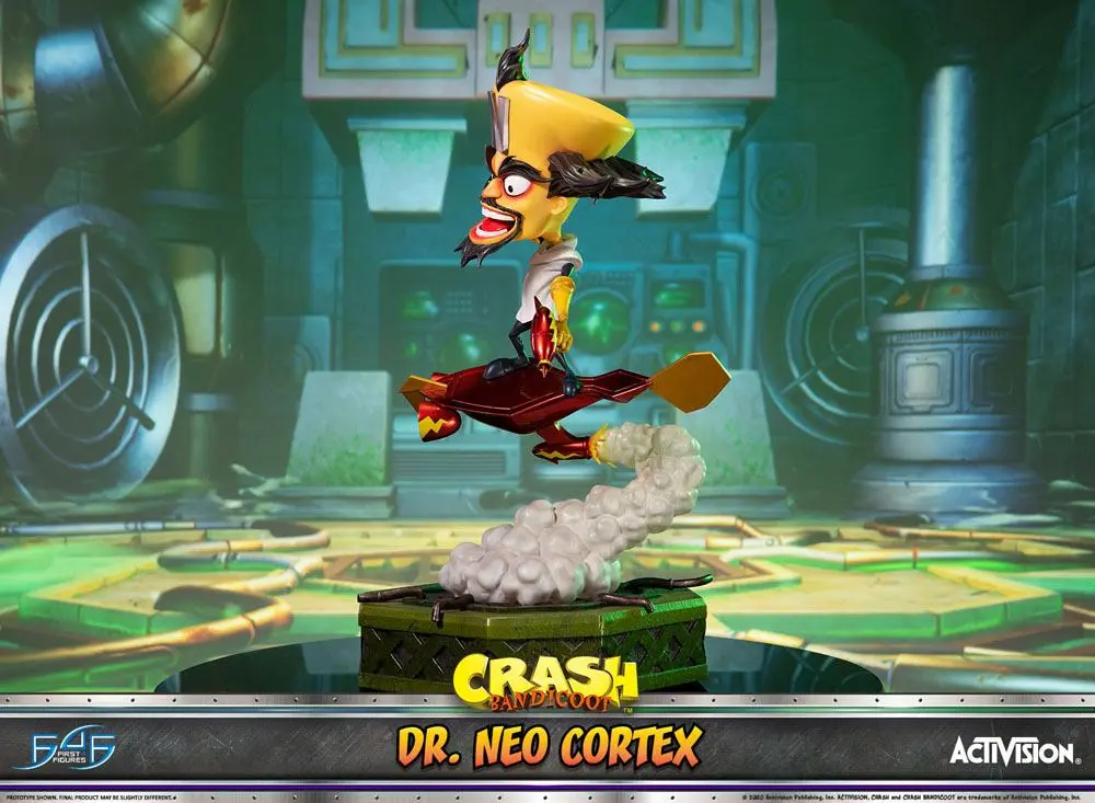 Crash Bandicoot 3 Dr. Neo Cortex szobor figura 55 cm termékfotó