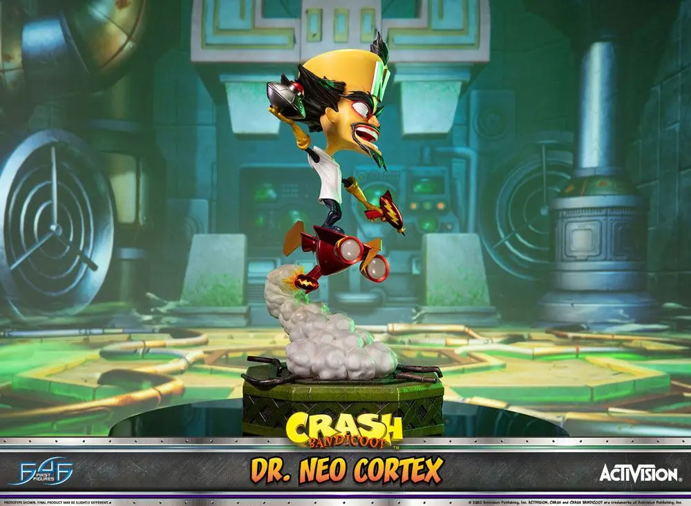 Crash Bandicoot 3 Dr. Neo Cortex szobor figura 55 cm termékfotó