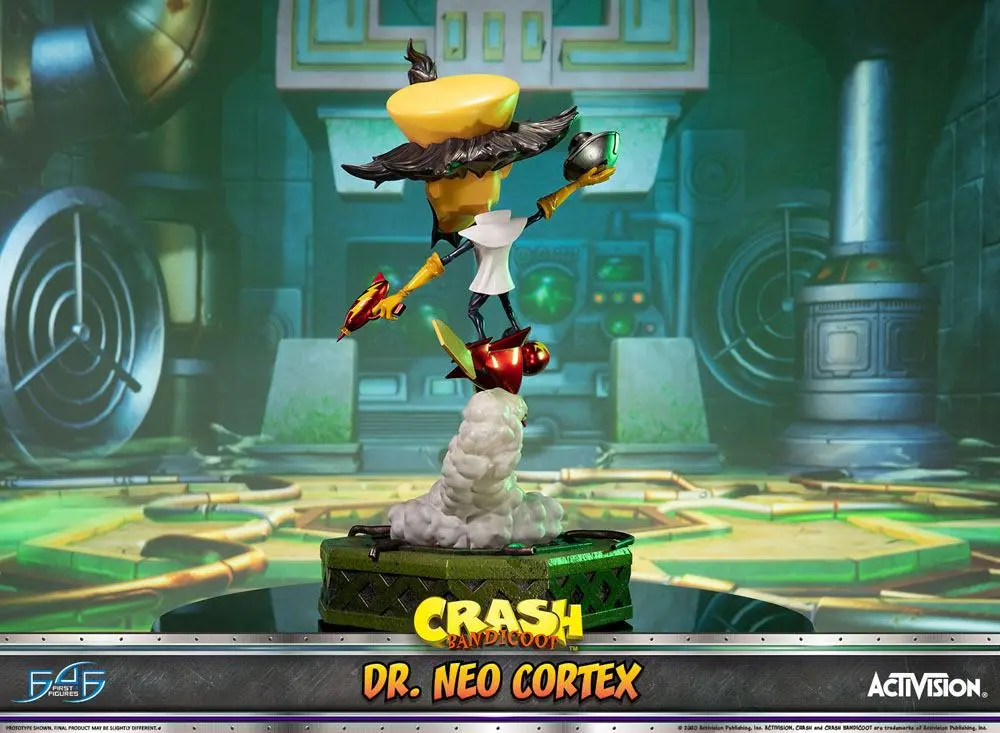 Crash Bandicoot 3 Dr. Neo Cortex szobor figura 55 cm termékfotó