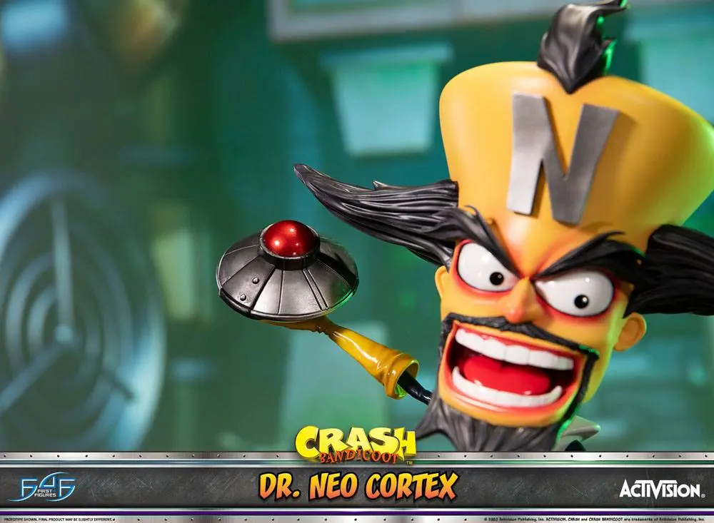 Crash Bandicoot 3 Dr. Neo Cortex szobor figura 55 cm termékfotó