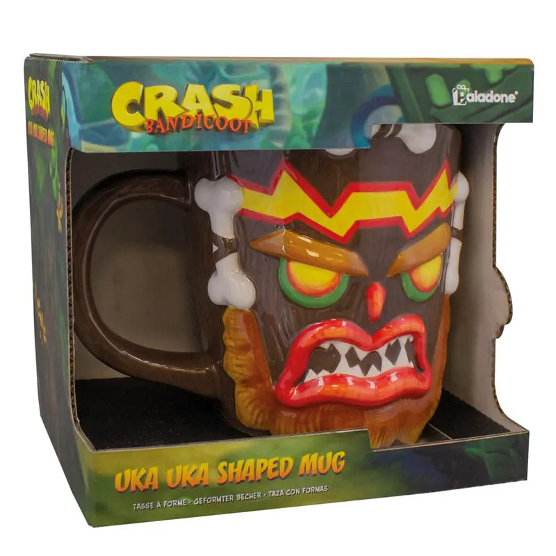 Crash Bandicoot 3D Uka Uka bögre termékfotó
