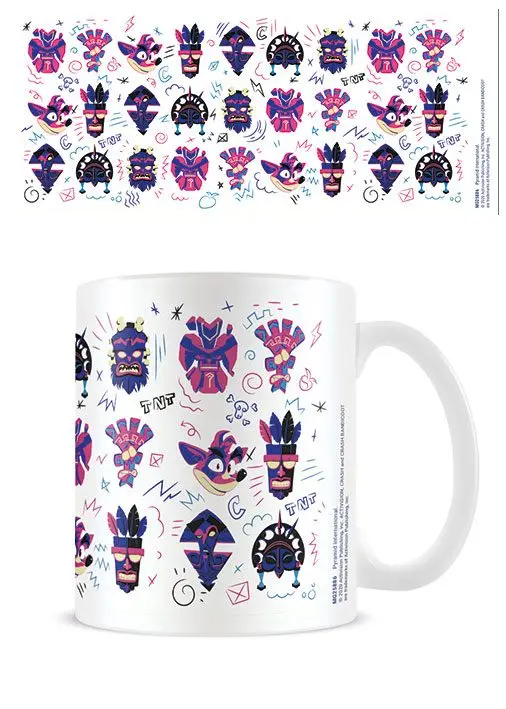 Crash Bandicoot 4 Mask Off bögre termékfotó