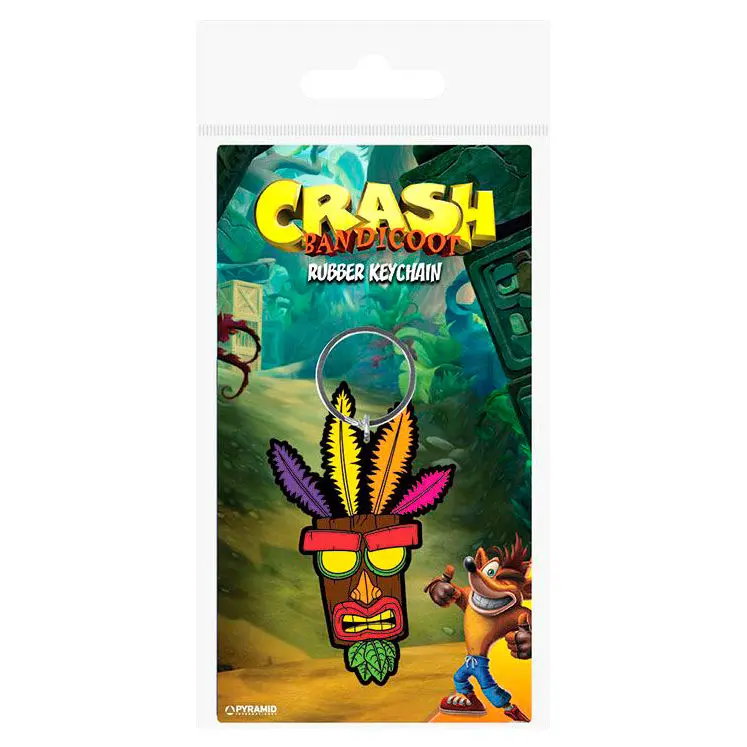 Crash Bandicoot Aku Aku kulcstartó termékfotó
