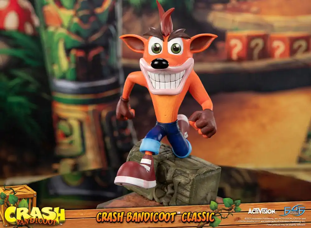 Crash Bandicoot Crash Bandicoot Classic szobor figura 32 cm termékfotó