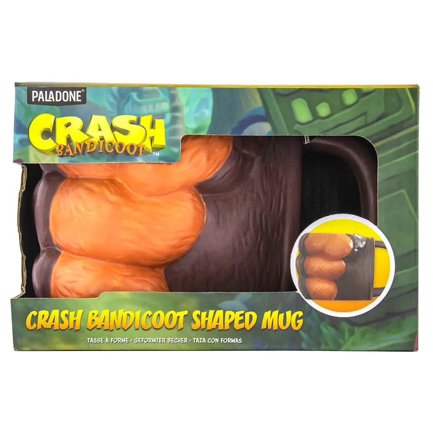 Crash Bandicoot Fist 3D bögre termékfotó
