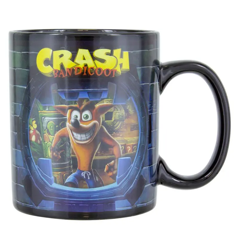 Crash Bandicoot hőre változó bögre termékfotó