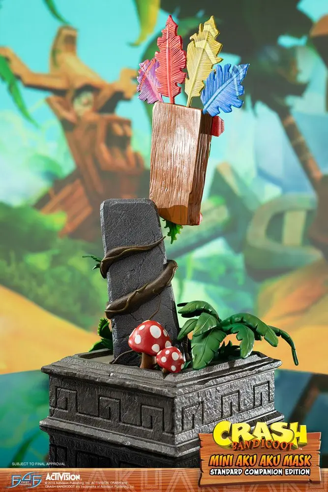 Crash Bandicoot Mini Aku Aku Mask szobor figura 40 cm termékfotó