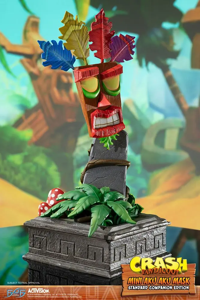 Crash Bandicoot Mini Aku Aku Mask szobor figura 40 cm termékfotó