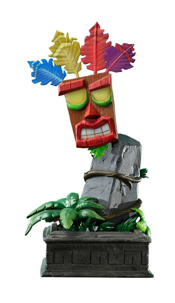 Crash Bandicoot Mini Aku Aku Mask szobor figura 40 cm termékfotó