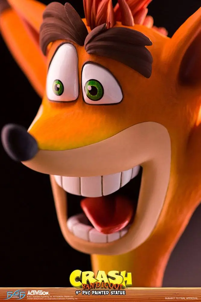 Crash Bandicoot N. Sane Trilogy Crash Bandicoot PVC szobor figura 23 cm termékfotó