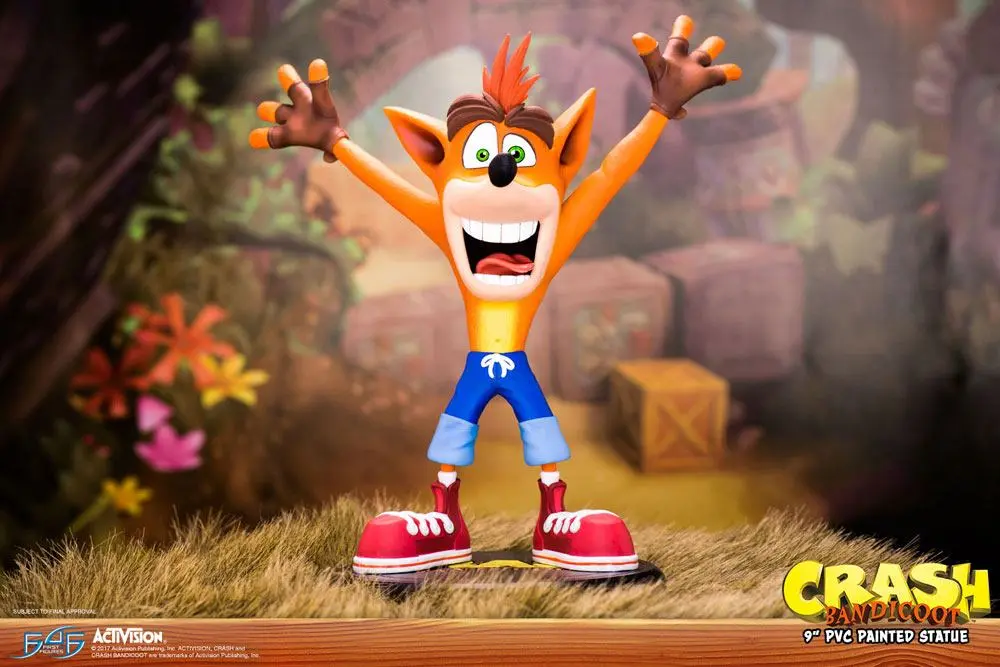 Crash Bandicoot N. Sane Trilogy Crash Bandicoot PVC szobor figura 23 cm termékfotó