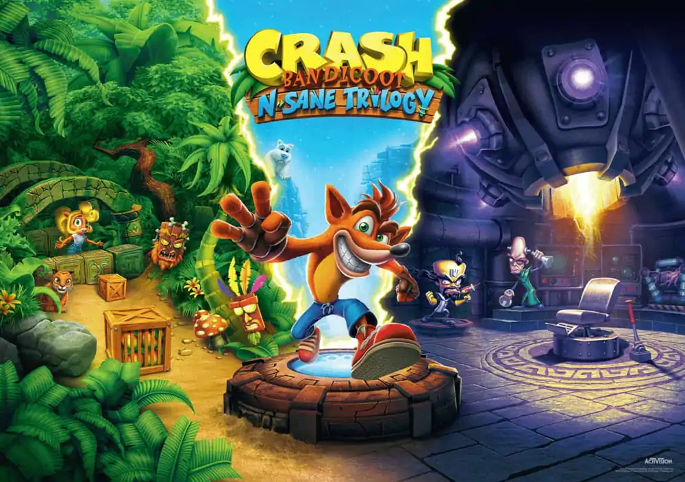 Crash Bandicoot N Sane Triology puzzle (1000 darab) termékfotó