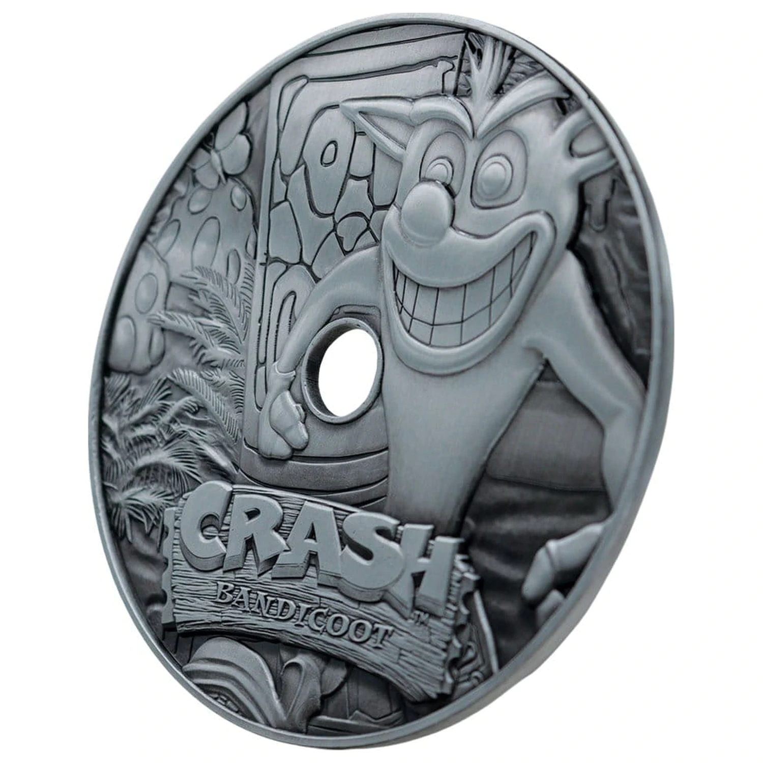 Crash Bandicoot replika Metal CD-ROM Collectible Limitált kiadás 11 cm termékfotó