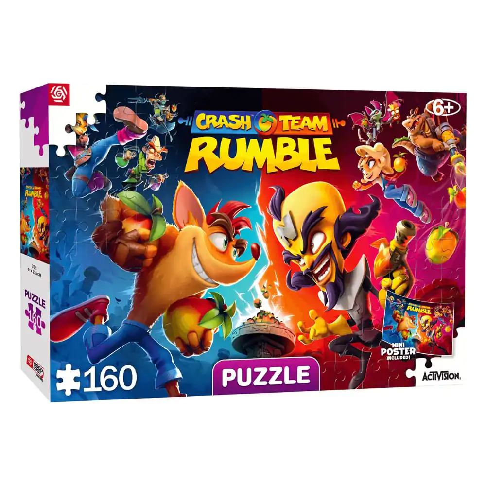 Crash Bandicoot Rumble Heroes gyerek puzzle (160 darab) termékfotó