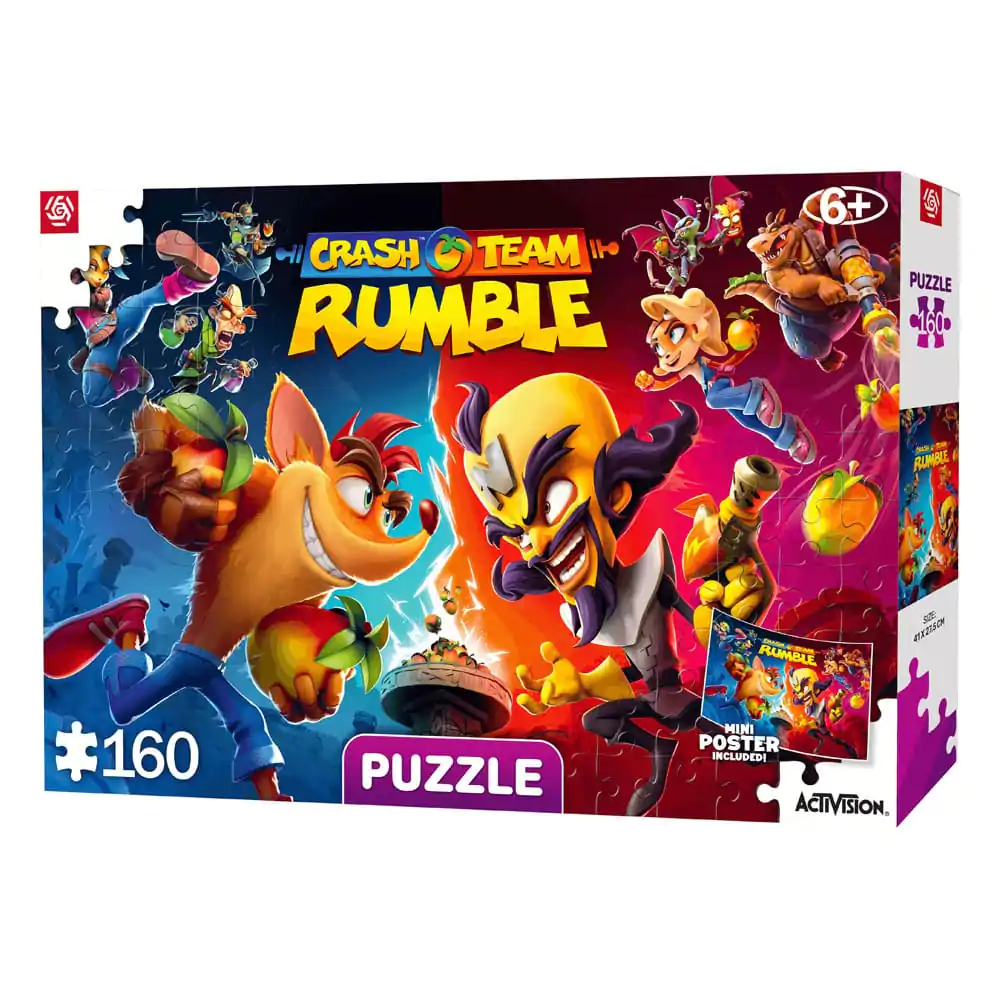 Crash Bandicoot Rumble Heroes gyerek puzzle (160 darab) termékfotó