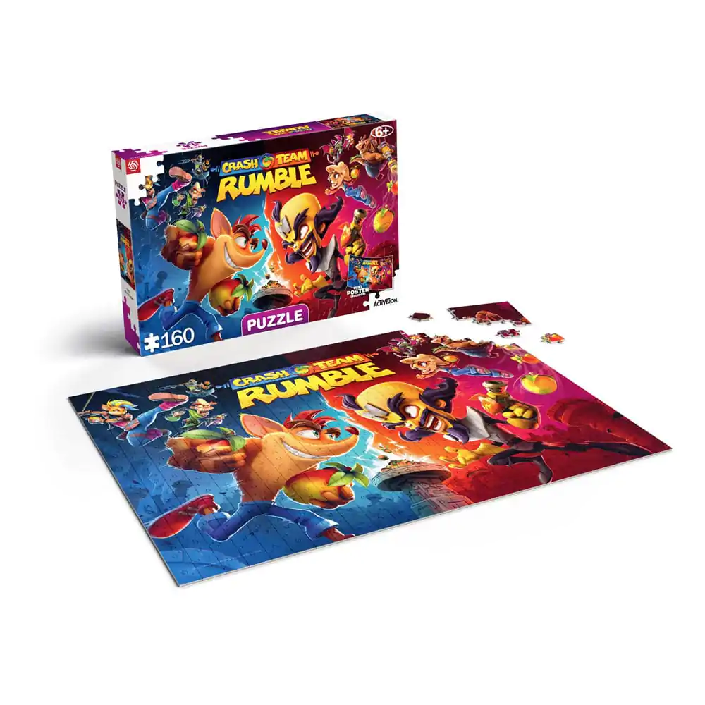 Crash Bandicoot Rumble Heroes gyerek puzzle (160 darab) termékfotó