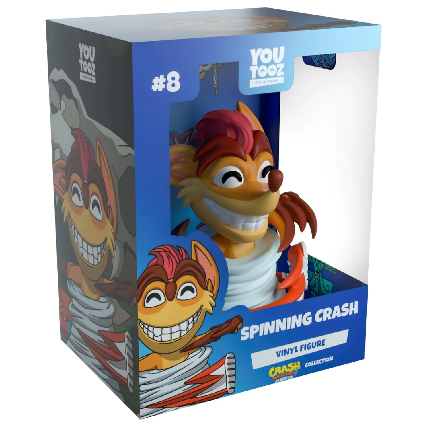 Crash Bandicoot Spinning Crash figura 11cm termékfotó