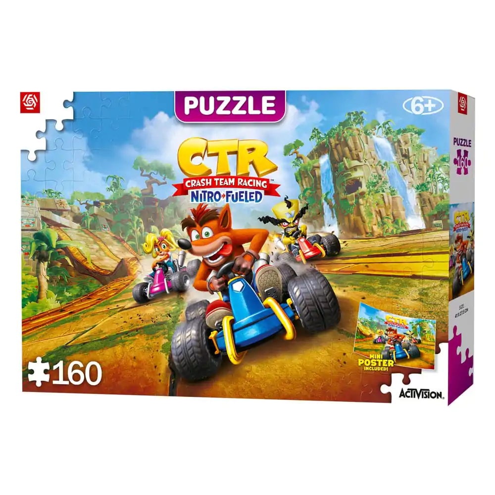 Crash Bandicoot Team Racing Nitro-Fueled gyerek puzzle (160 darab) termékfotó