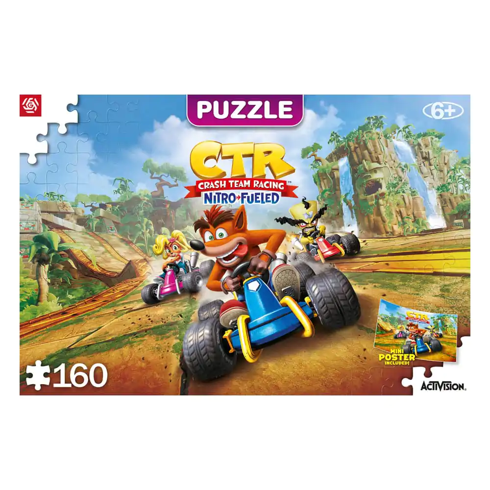 Crash Bandicoot Team Racing Nitro-Fueled gyerek puzzle (160 darab) termékfotó