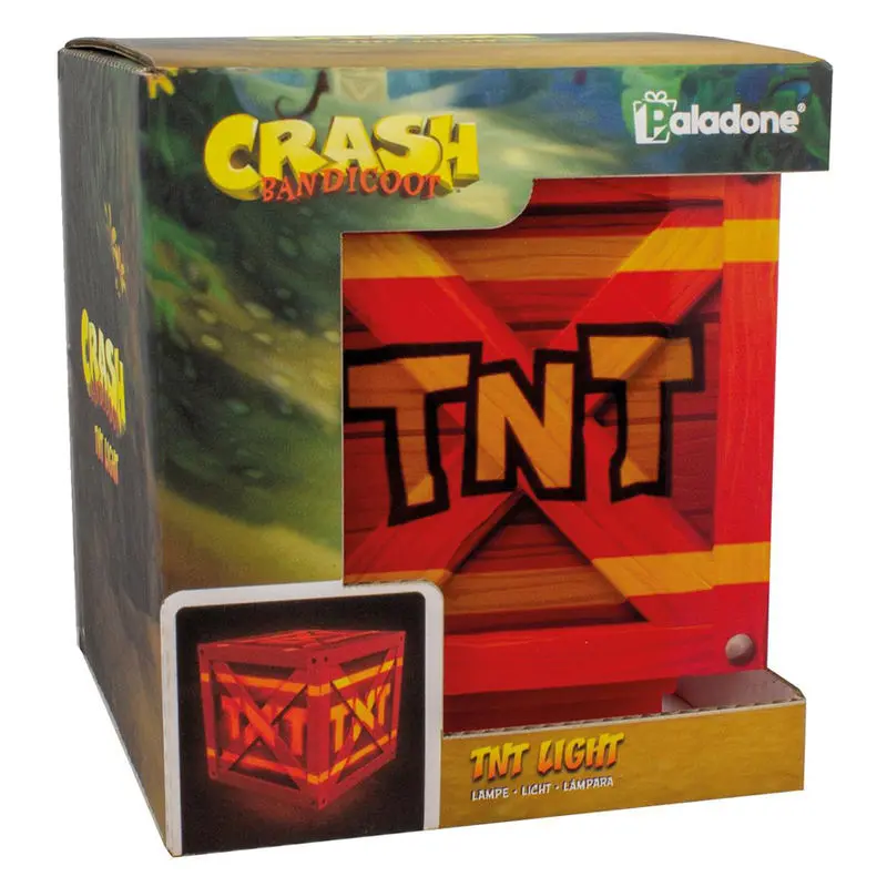 Crash Bandicoot TNT lámpa termékfotó