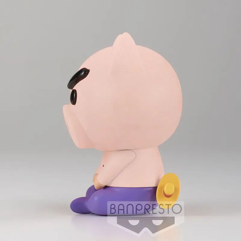 Crayon Shinchan Buriburi Zaemon Ver.B Fluffy Puffy figura 7cm termékfotó