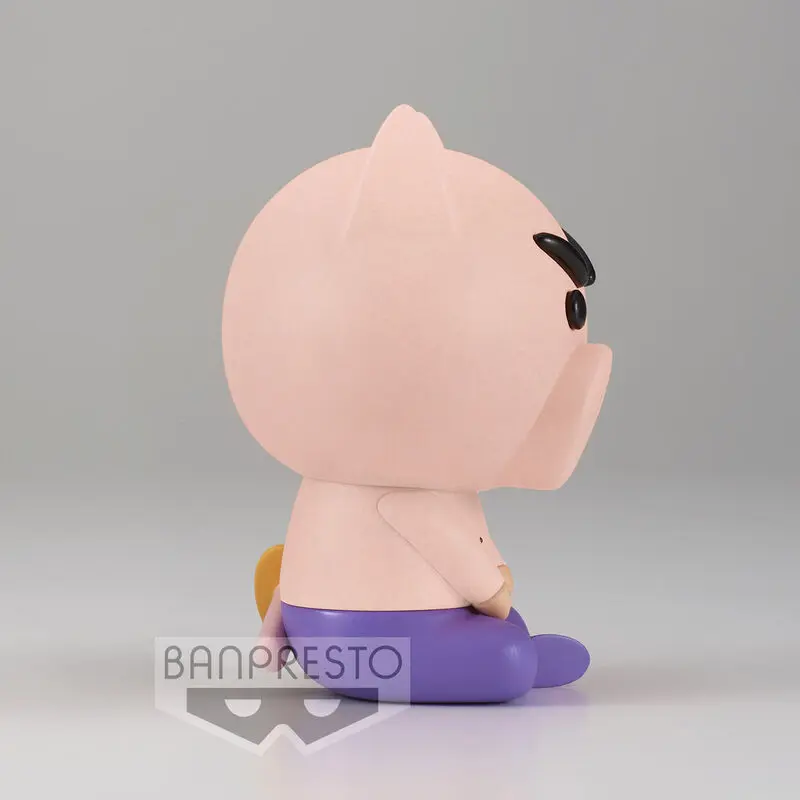 Crayon Shinchan Buriburi Zaemon Ver.B Fluffy Puffy figura 7cm termékfotó