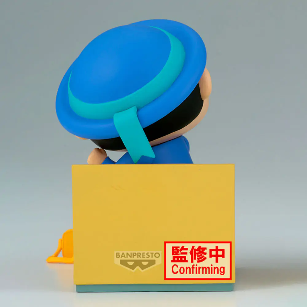 Crayon Shinchan Nakayoshi Memories Let's Go To Kindergarten Shinnosuke figura 10cm termékfotó