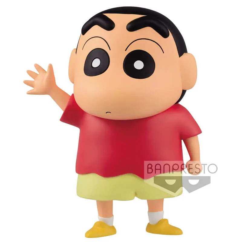 Crayon Shinchan Shinnosuke Nohara sofubi figura 18cm termékfotó
