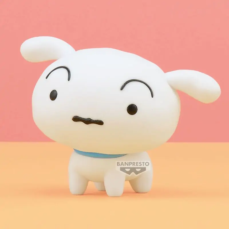 Crayon Shinchan Shiro Fluffy Puffy figura A 8cm termékfotó