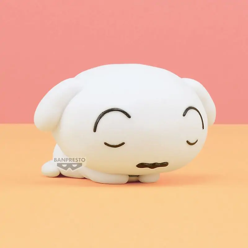 Crayon Shinchan Shiro Fluffy Puffy figura B 8cm termékfotó
