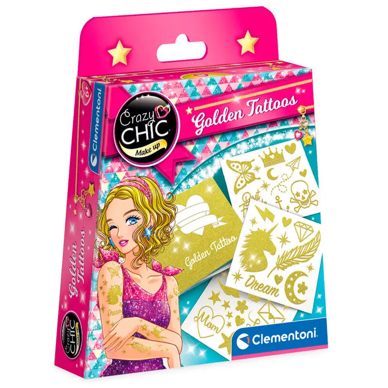 Crazy Chic Golden Tatttoos játék termékfotó