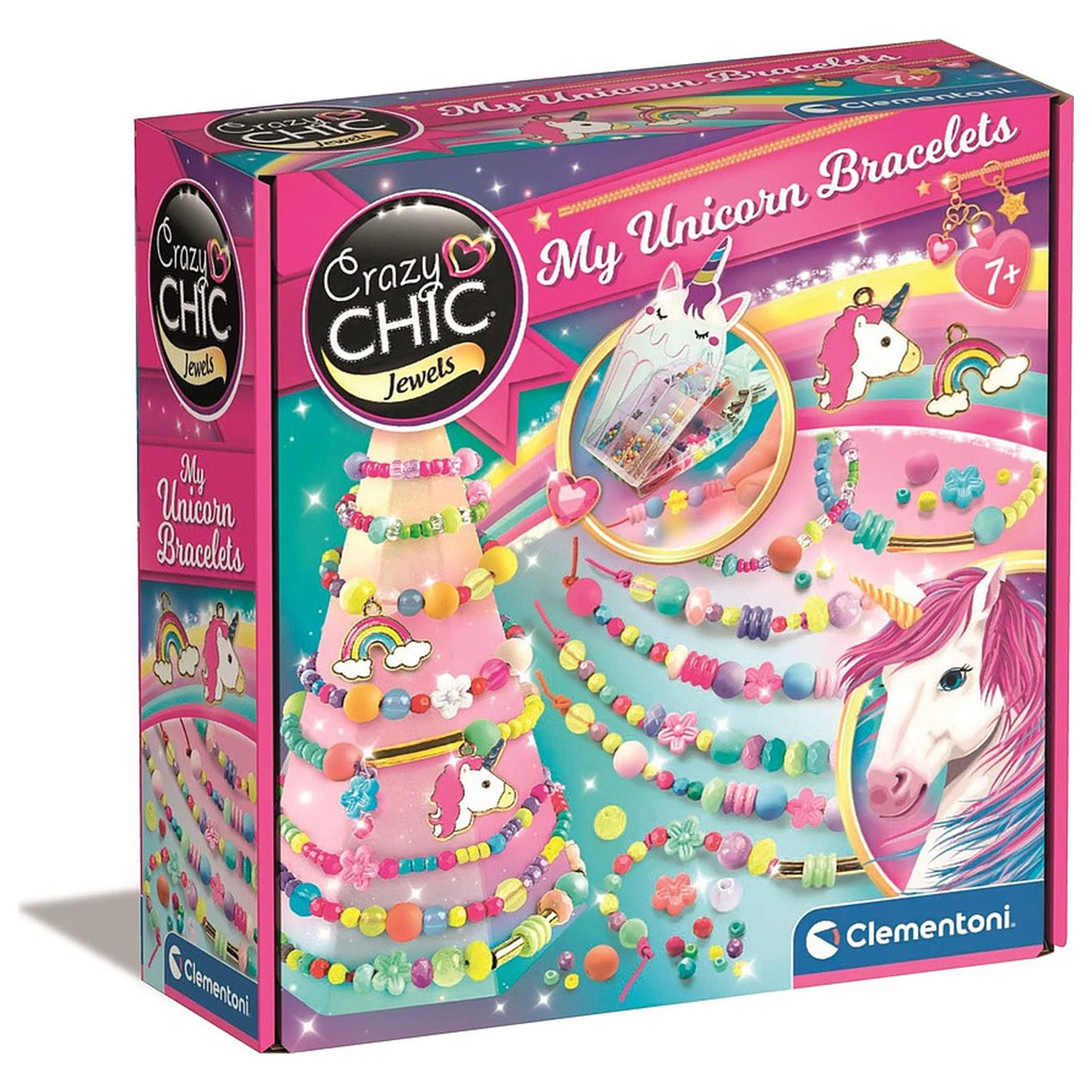 Crazy Chic Unicorn karkötő készítő kreatív szett  termékfotó