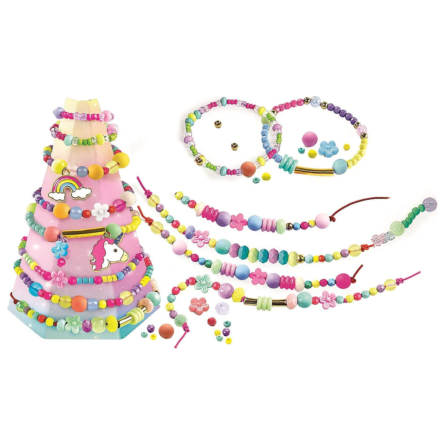 Crazy Chic Unicorn karkötő készítő kreatív szett  termékfotó