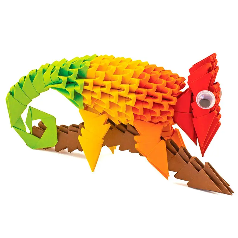 Creagami Chameleon 3D Origami termékfotó