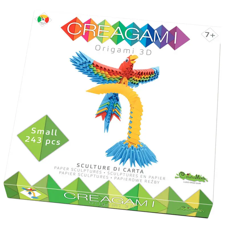 Creagami Parrot 3D Origami termékfotó