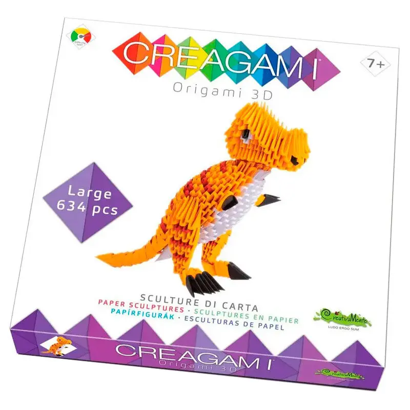 Creagami T-Rex 3D Origami termékfotó