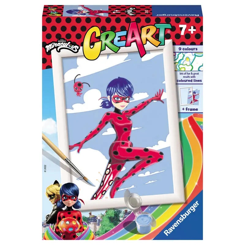 CreArt Miraculous LadyBug rajzcsomag termékfotó