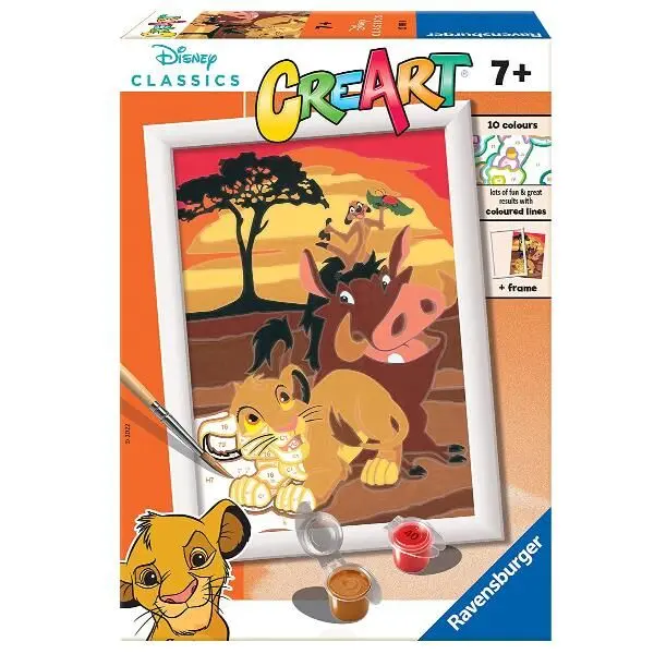 CreArt The Lion King rajzcsomag termékfotó