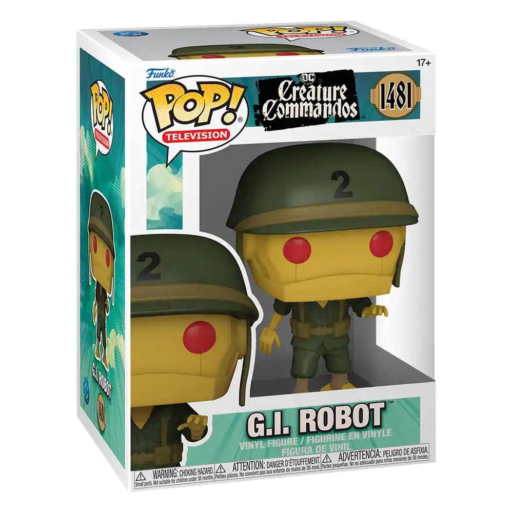 Creature Commandos Funko POP! TV Vinyl figura G.I. Robot 9 cm termékfotó