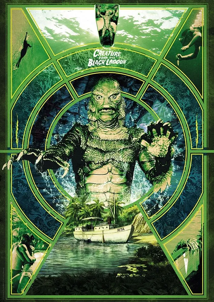 Creature from the Black Lagoon Art Print Limitált kiadás 42 x 30 cm termékfotó