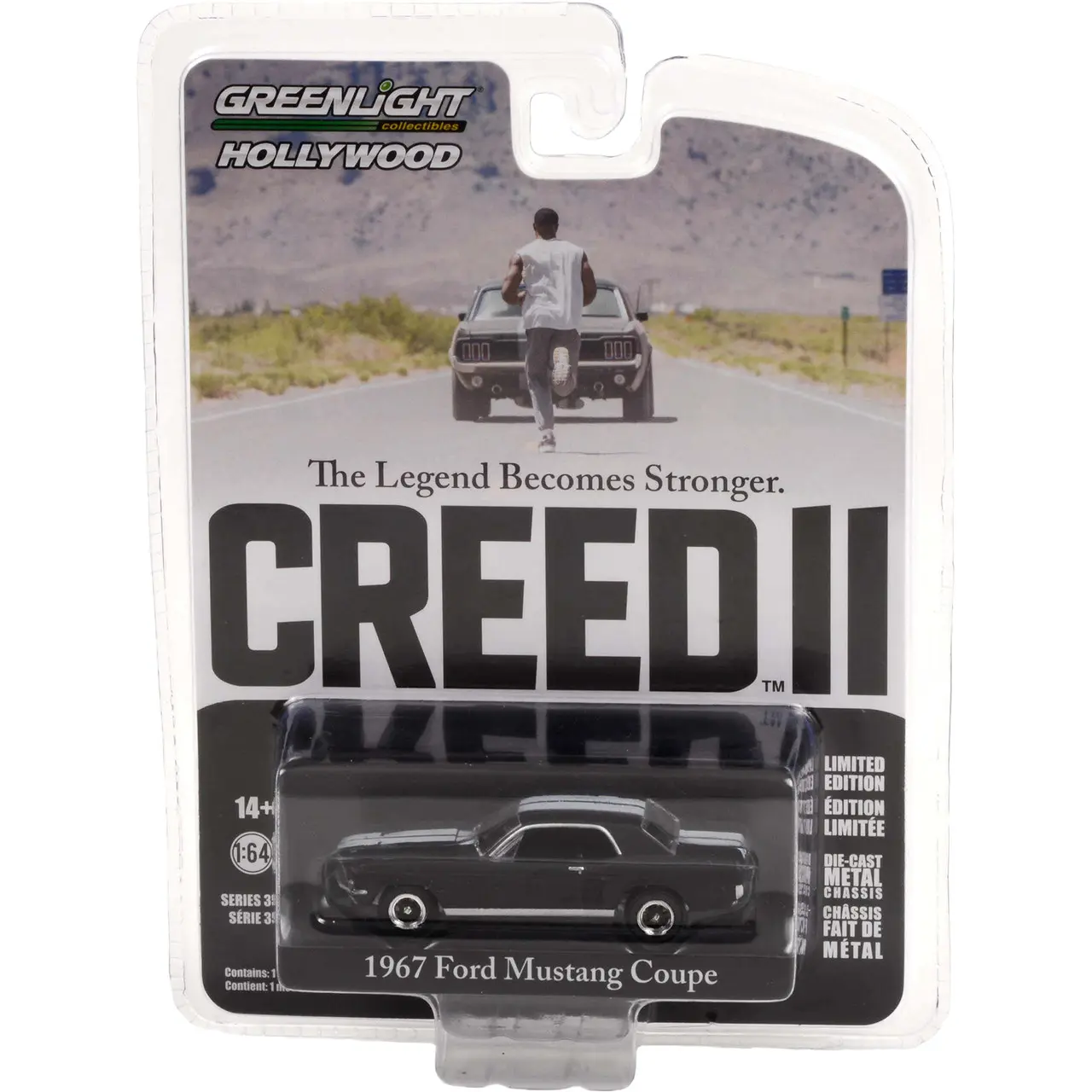 Creed II Diecast Model 1/64 1967 Ford Mustang Coupe termékfotó