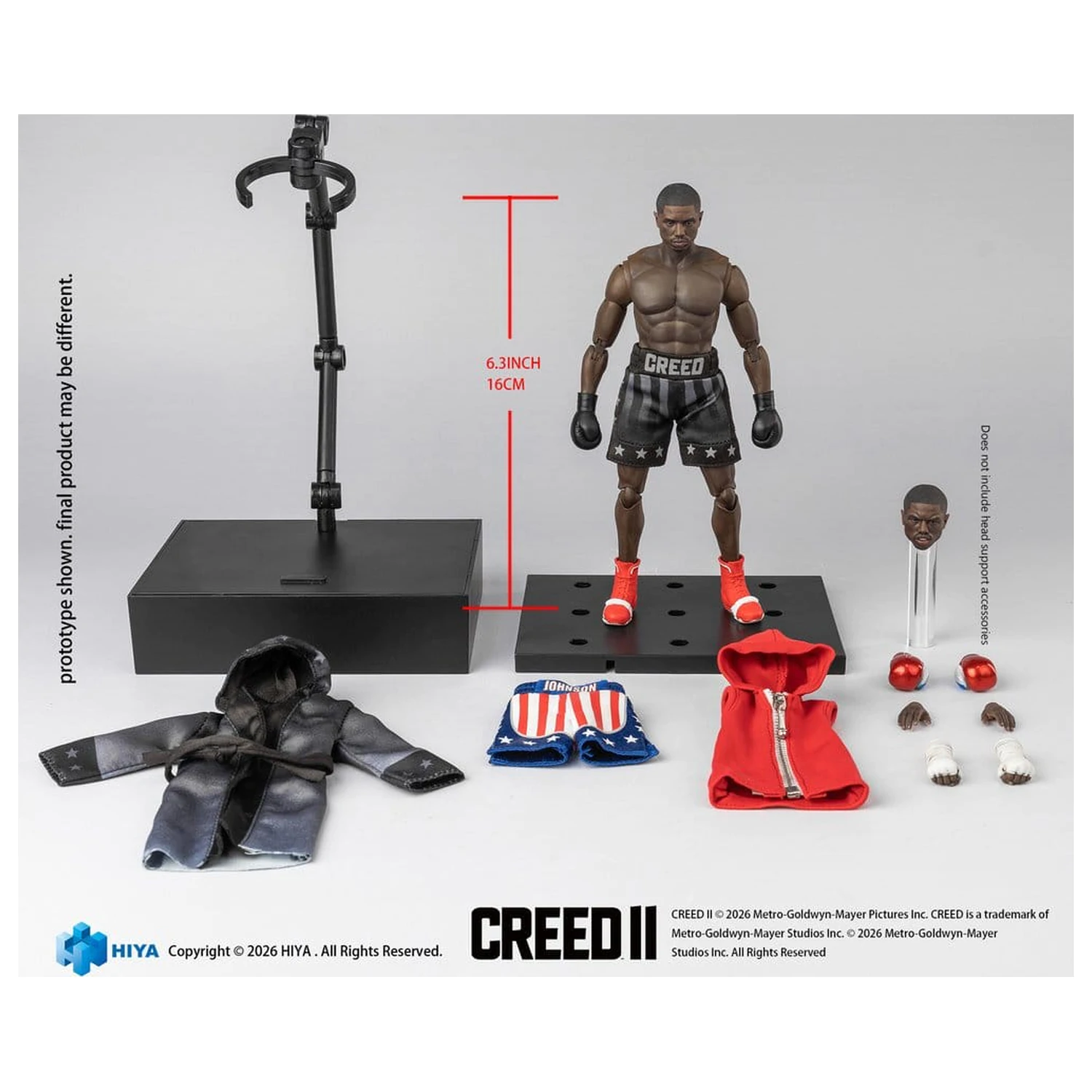 Creed II Exquisite Super akciófigura 1/12 Adonis Creed 16 cm termékfotó