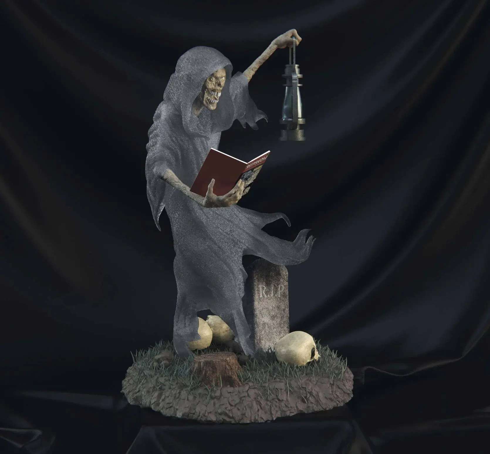 Creepshow 1/10 The Creep PVC szobor figura 30 cm termékfotó